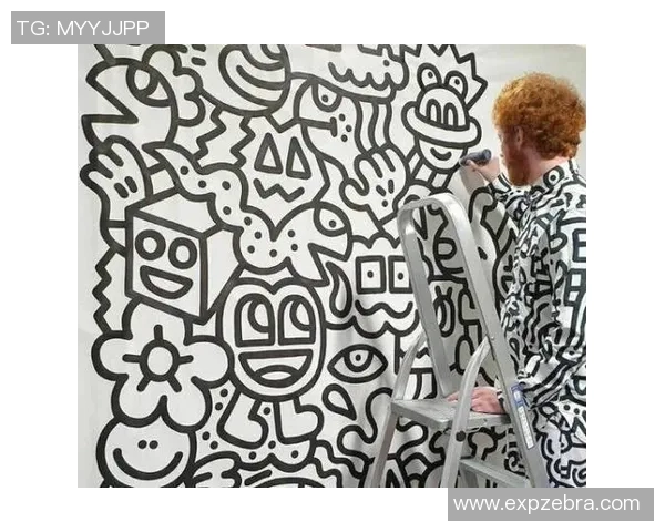 足球明星涂鸦艺术创作展现球场激情与个性风采的独特魅力